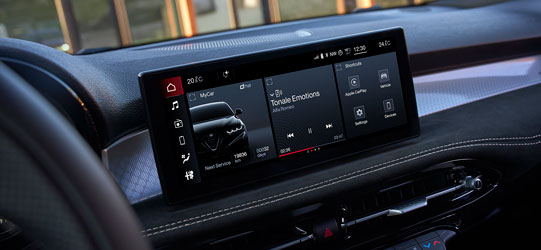 Alfa Romeo Tonale infotainment