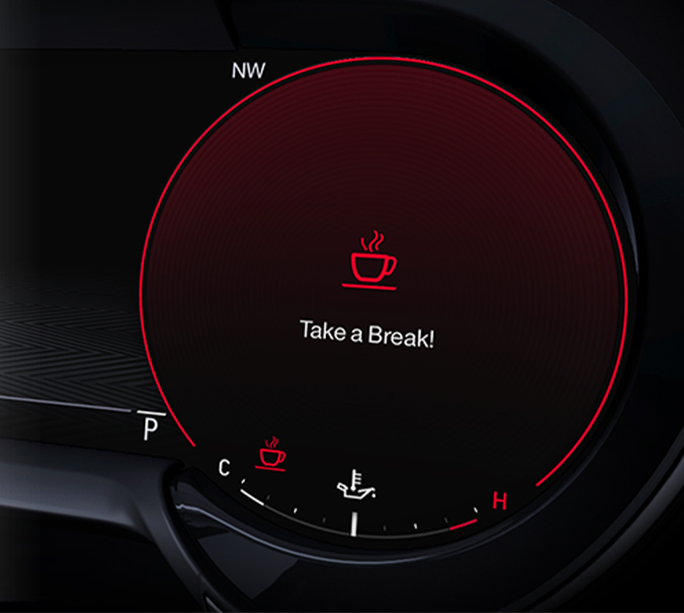 Giulia Quadrifoglio driver behaviour warning