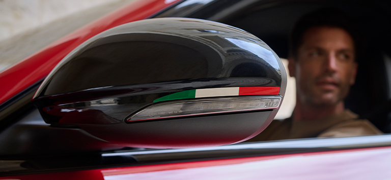 Giulia Tributo Italiano mirror caps